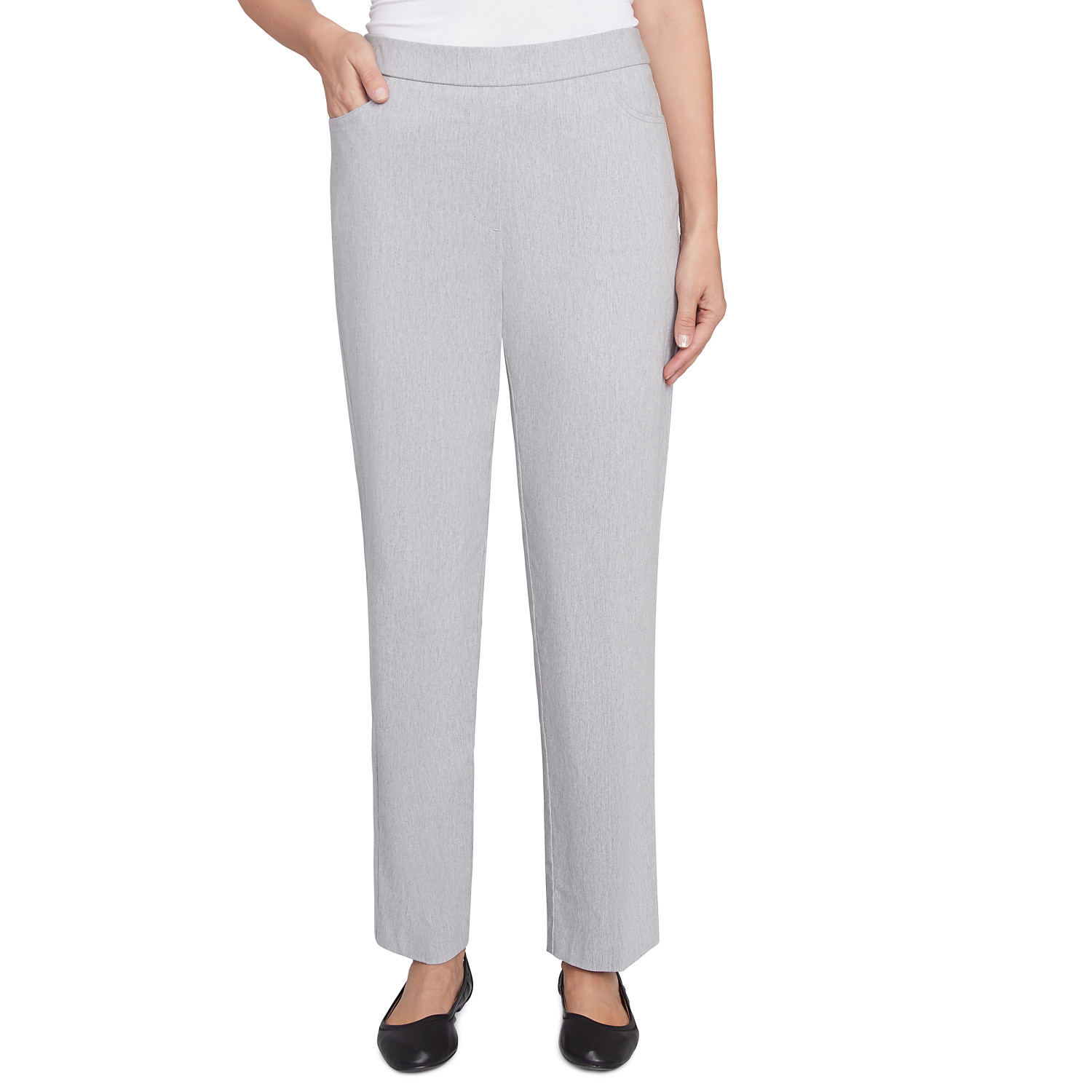 Petite Women's Comfort Allure Pearl Short Length Pant