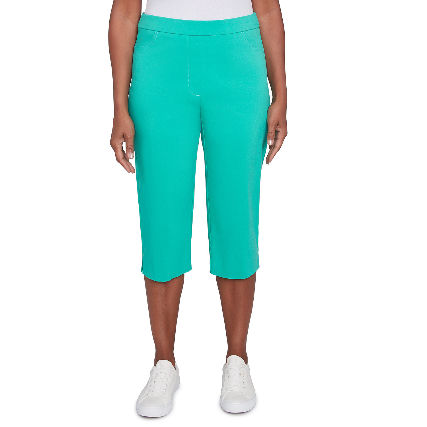 Women's Flat Front Allure Classic Clamdigger Pant
