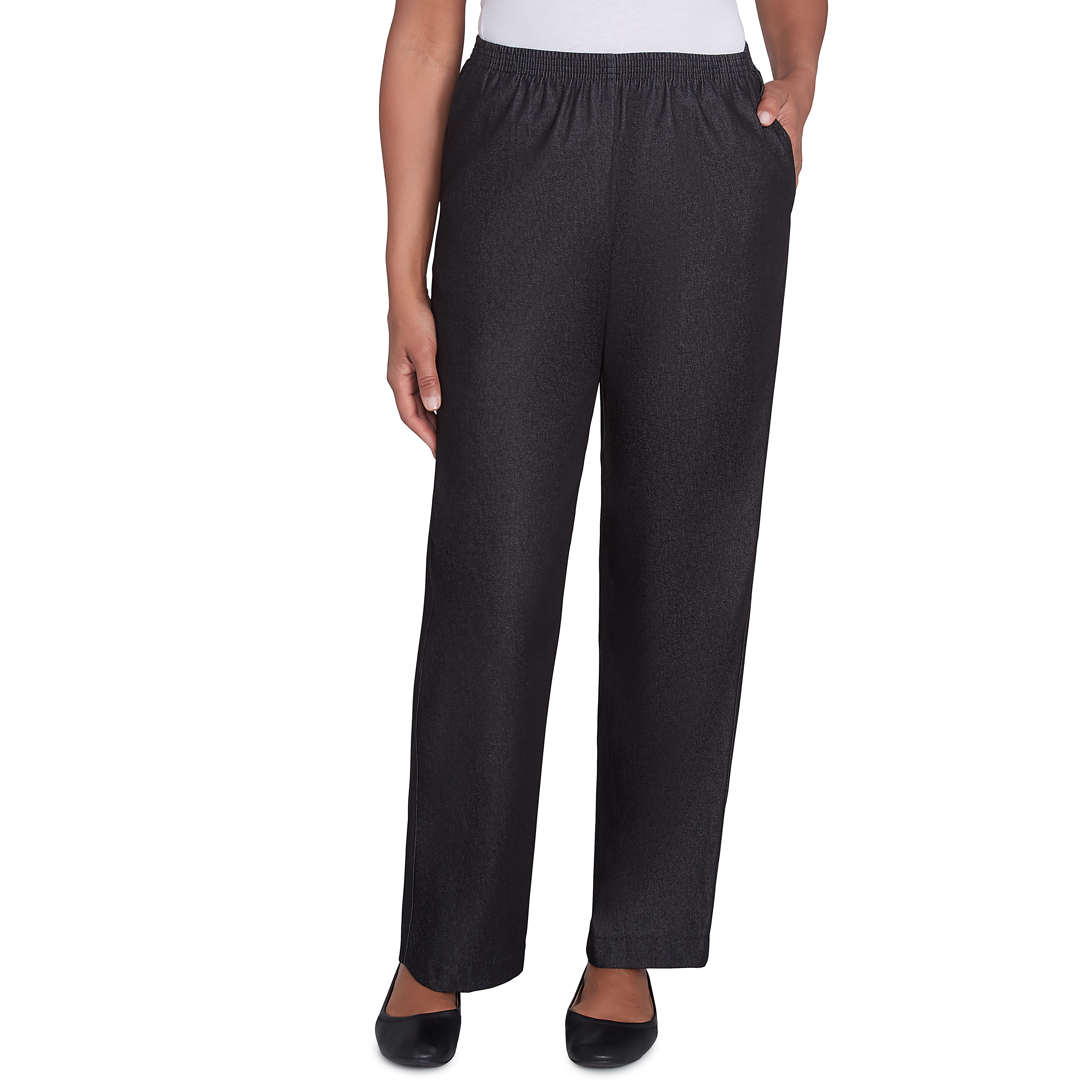 Classics Black Denim Short Length Jeans