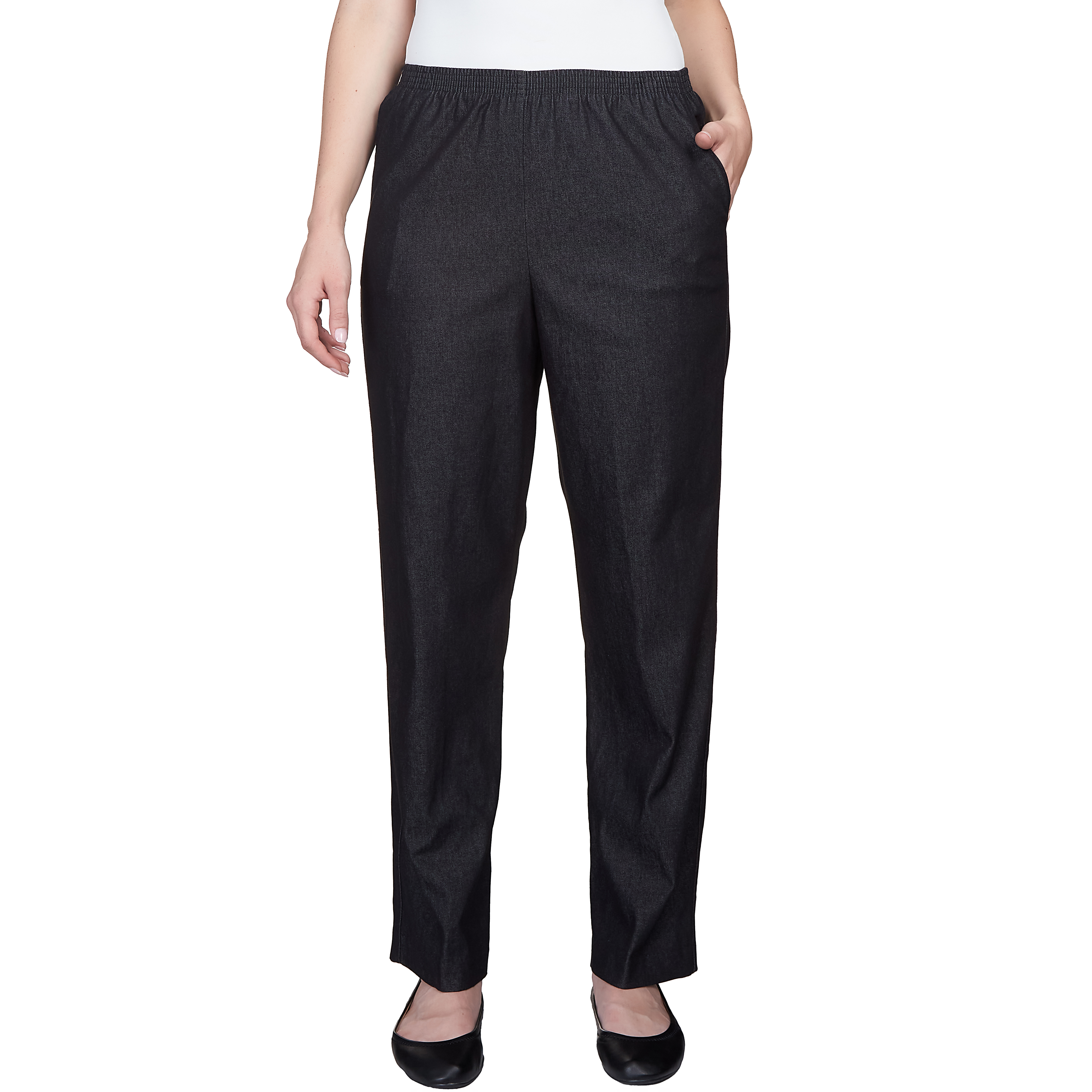 Classics Black Denim Average Length Jeans