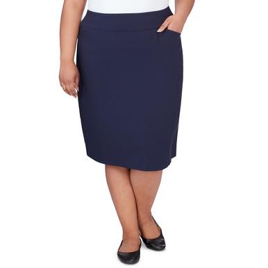 alfred dunner petite skirts