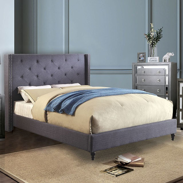 QUEEN BED BLUE - 78094