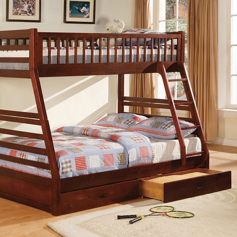 Twin/Full Bunk Bed w/ 2 Drawers - 78244