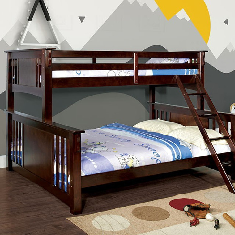 TWIN XL / QUEEN BUNK BED - 78199