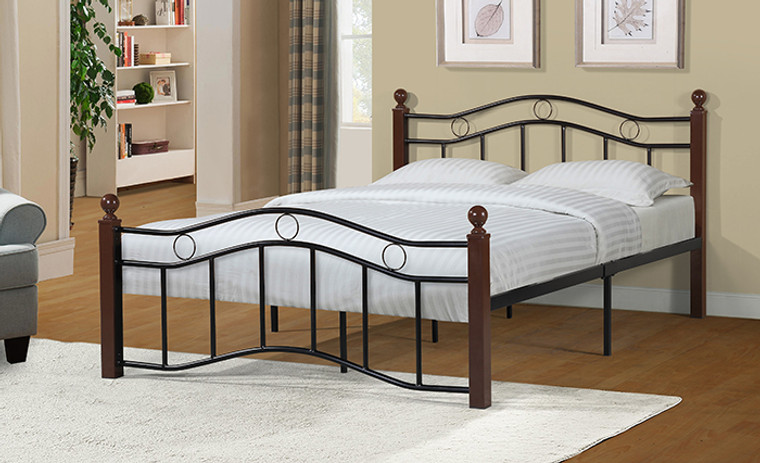 Metal Platform Bed Full - 90112