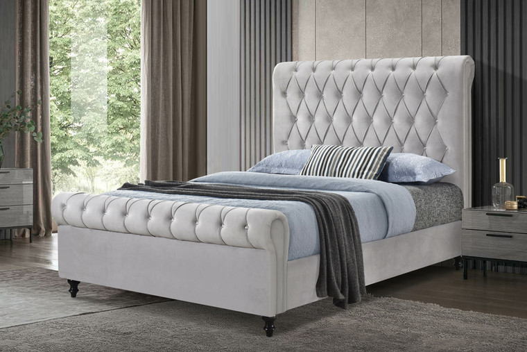 Metal Platform Bed Full - 90200