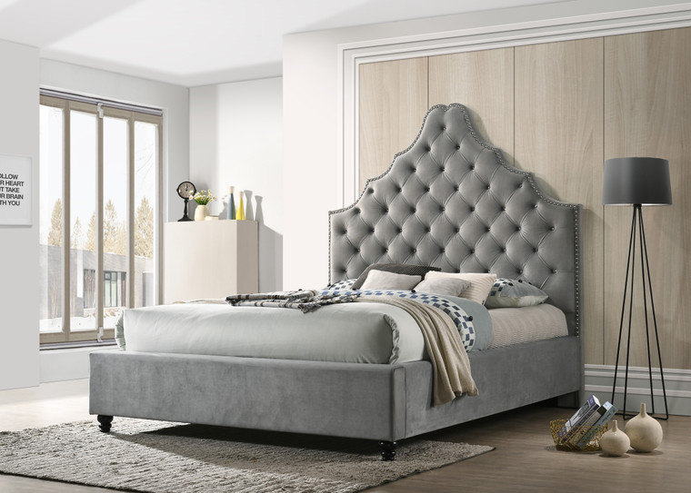 Metal Platform Bed Queen - 90197