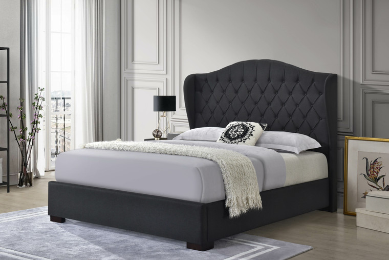 Metal Platform Bed C. King - 90214