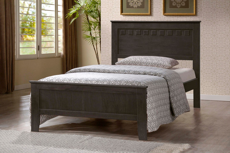 Wooden Platform Bed Twin - 90257