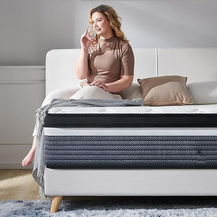 12″ Pillow Mattress Gel Memory Airflow [Online Purchase Only]