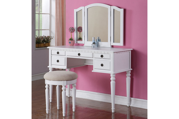 Stylish Vanity set champagne color