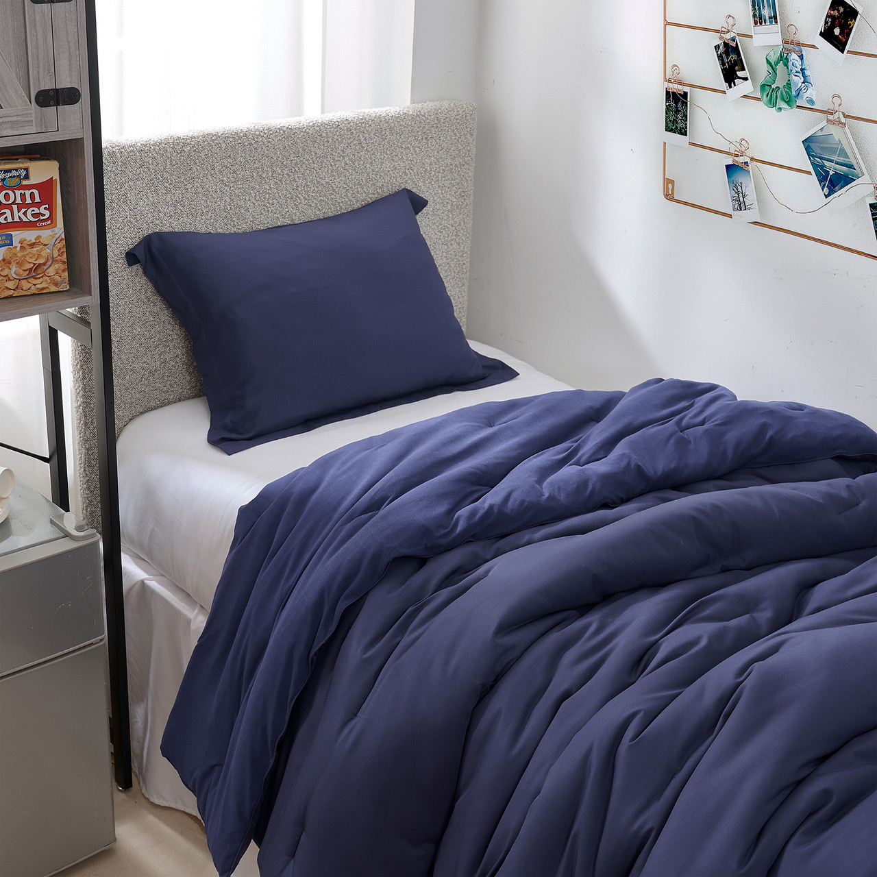 Bamboo Butter - Coma Inducer® Oversized Cooling Comforter - Navy