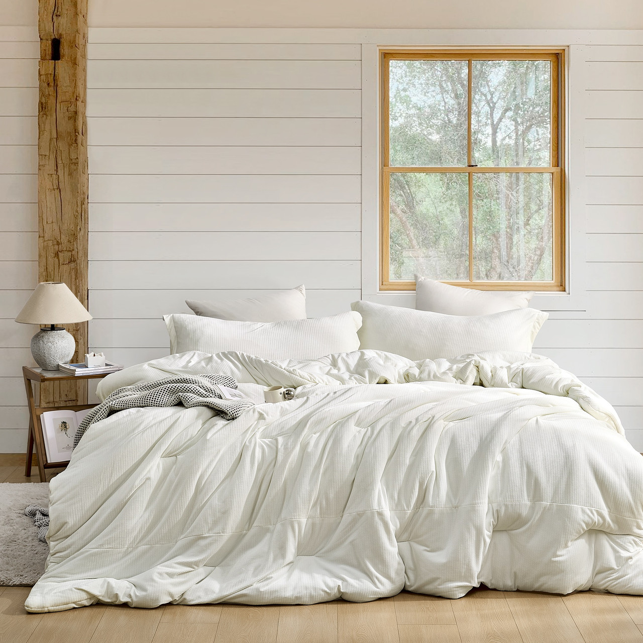 【Comfort embracement】別注ティアードプルオーバー白 Love Thick® - Calming Coma Inducer® Oversized Comforter Set