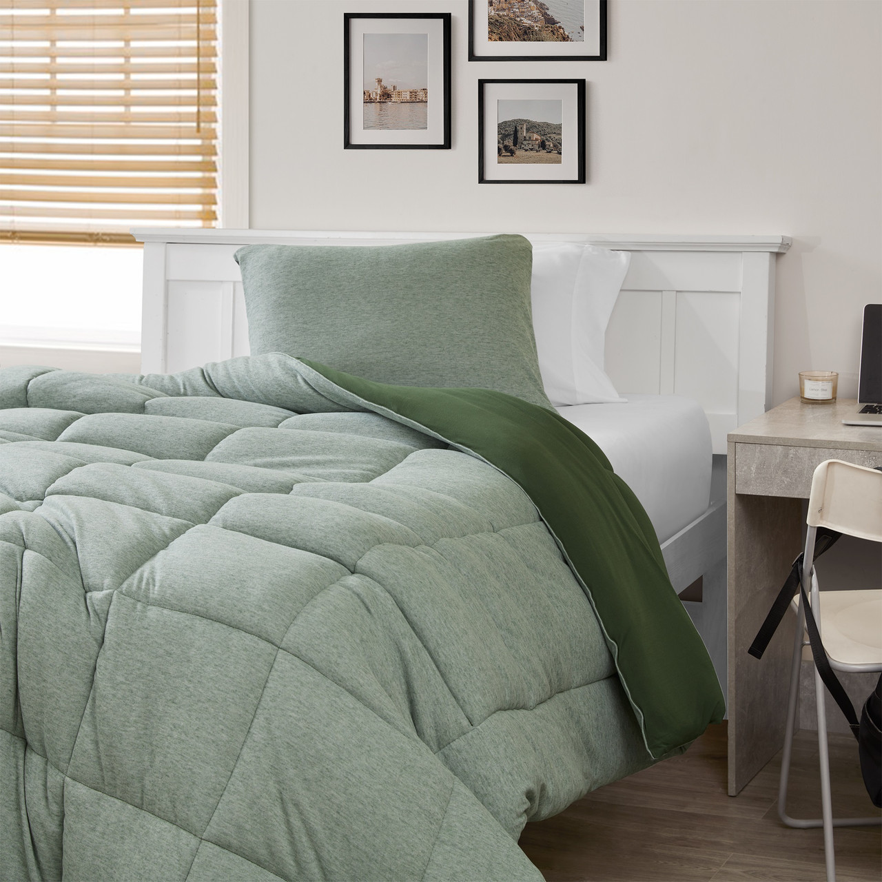 Sweater Weather® Yoga - Coma Inducer® Oversized Comforter - Moss