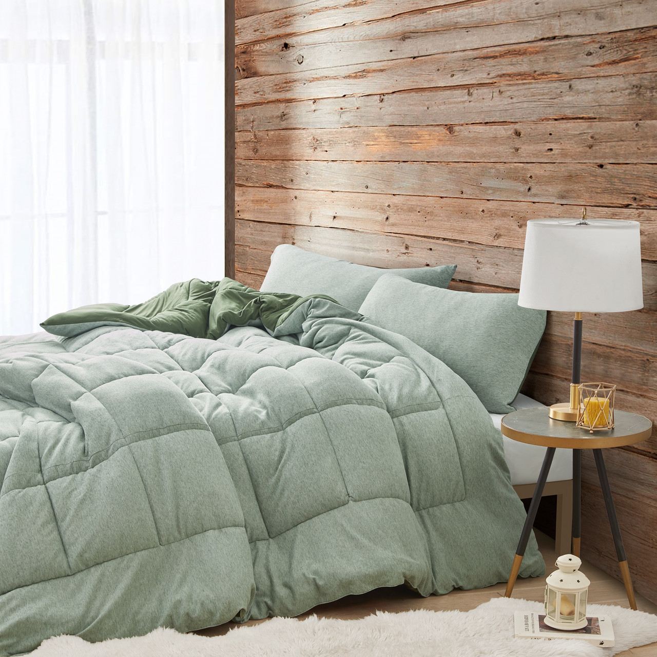 Sweater Weather® Yoga - Coma Inducer® Oversized Comforter - Moss
