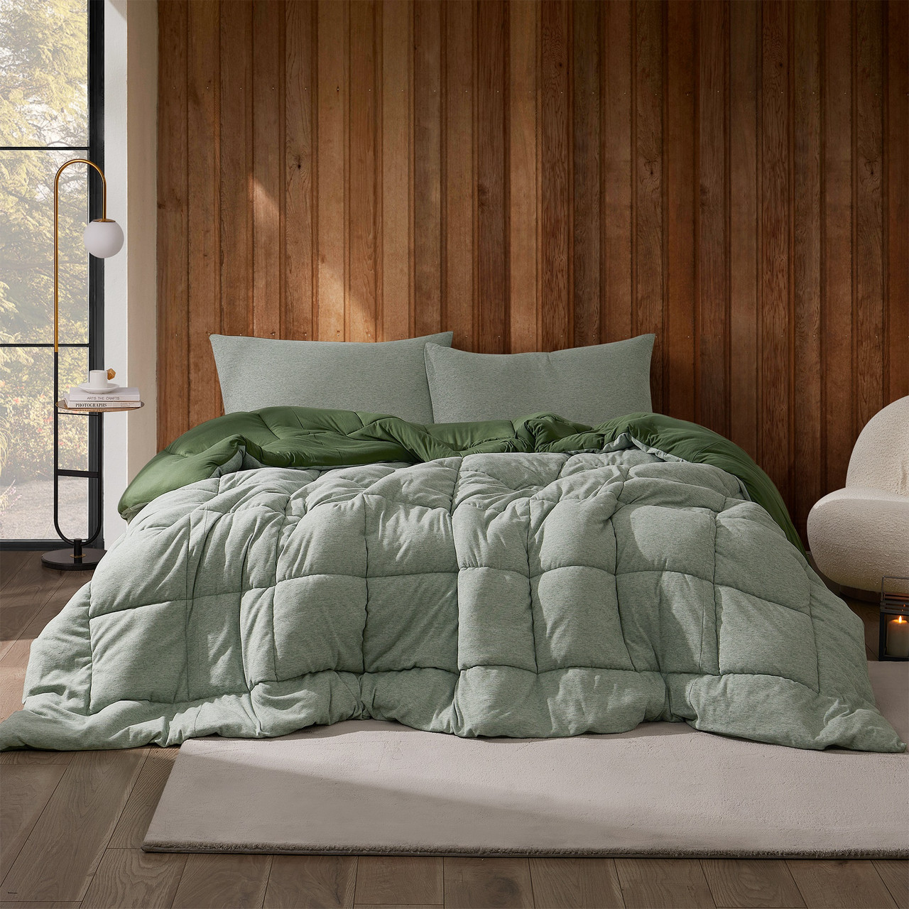 wanima COMINATCHA!! スウェット　セーフティーグリーン　ＸＬ Sweater Weather® Yoga - Coma Inducer® Oversized Comforter - Moss