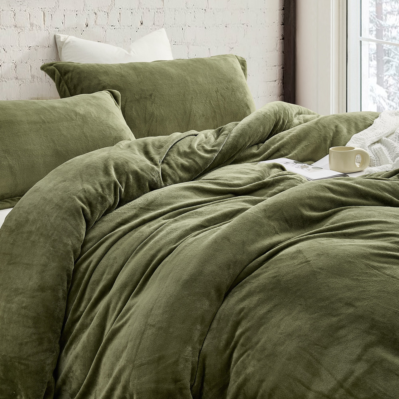 Thicker Than Thick® - Coma Inducer® Duvet Cover Set - Winter Moss