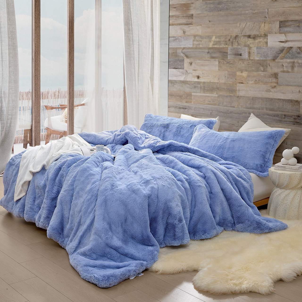 Chunky Bunny Homie - Coma Inducer® Oversized Comforter Set - Kentucky Blue