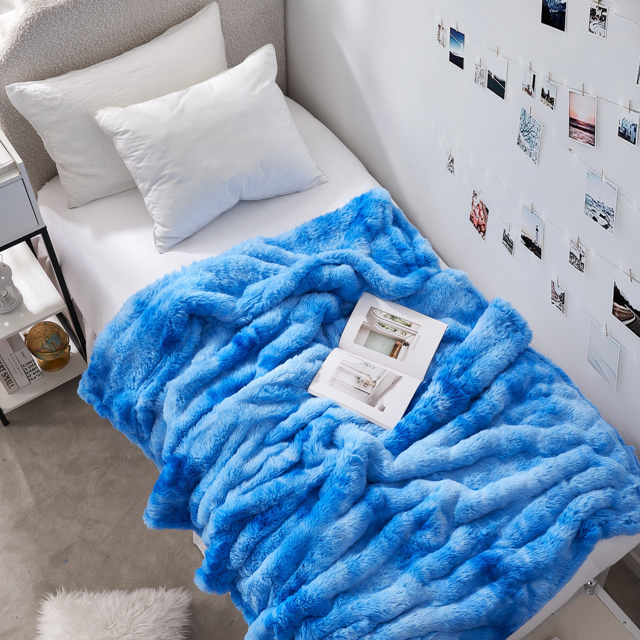 Snowball® Chunky Bunny - Coma Inducer® Blanket - Cloudy Day Blue