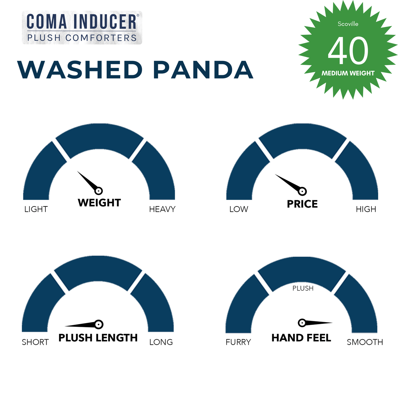 coma♡ Satin Panda - Coma Inducer® Oversized Comforter Set - Bark