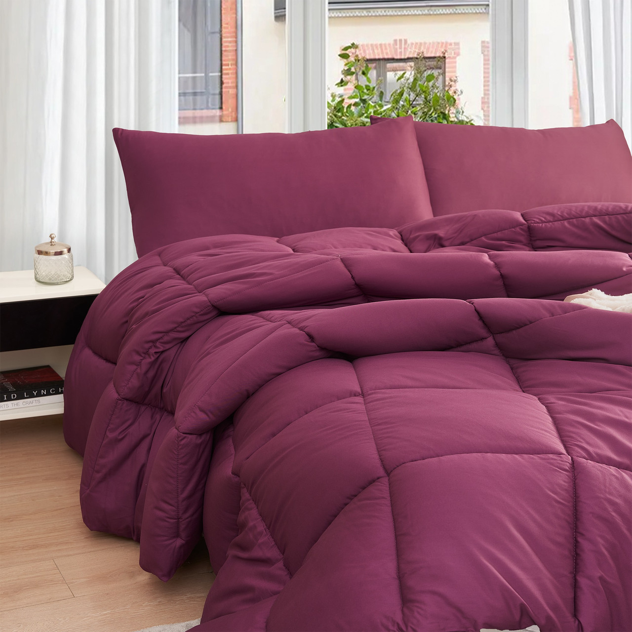 Satin Panda - Coma Inducer® Oversized Comforter Set - Wild Ginger