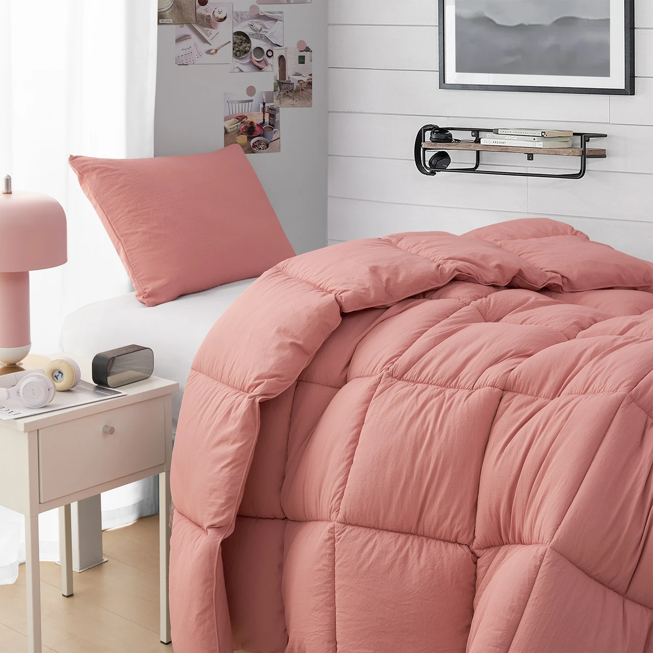 8 Best Down Alternative Comforters 2025 - New Cooling Satin Comforter Set Soft Silky Cooling Down Alternative Reve… main image 1