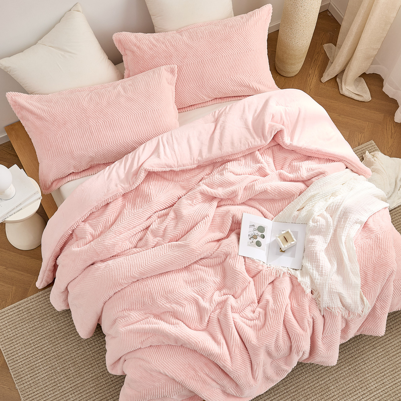 Peak of Cozy® - Coma Inducer® Oversized Comforter - Softest Pink