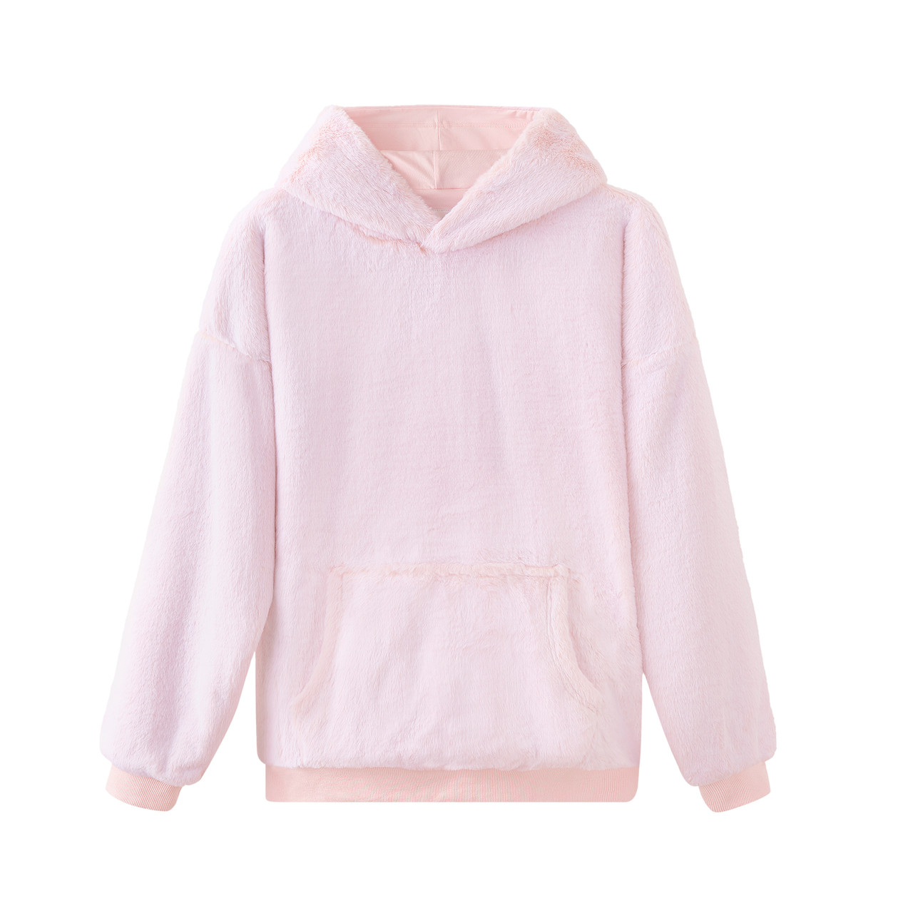 Coma Inducer Oversized Hoodie - Bunny Soft - Frosty Pink