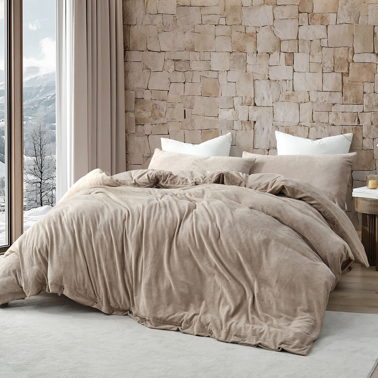 Near Suffocation Xtra - Coma Inducer® Oversized Comforter Set - Earth