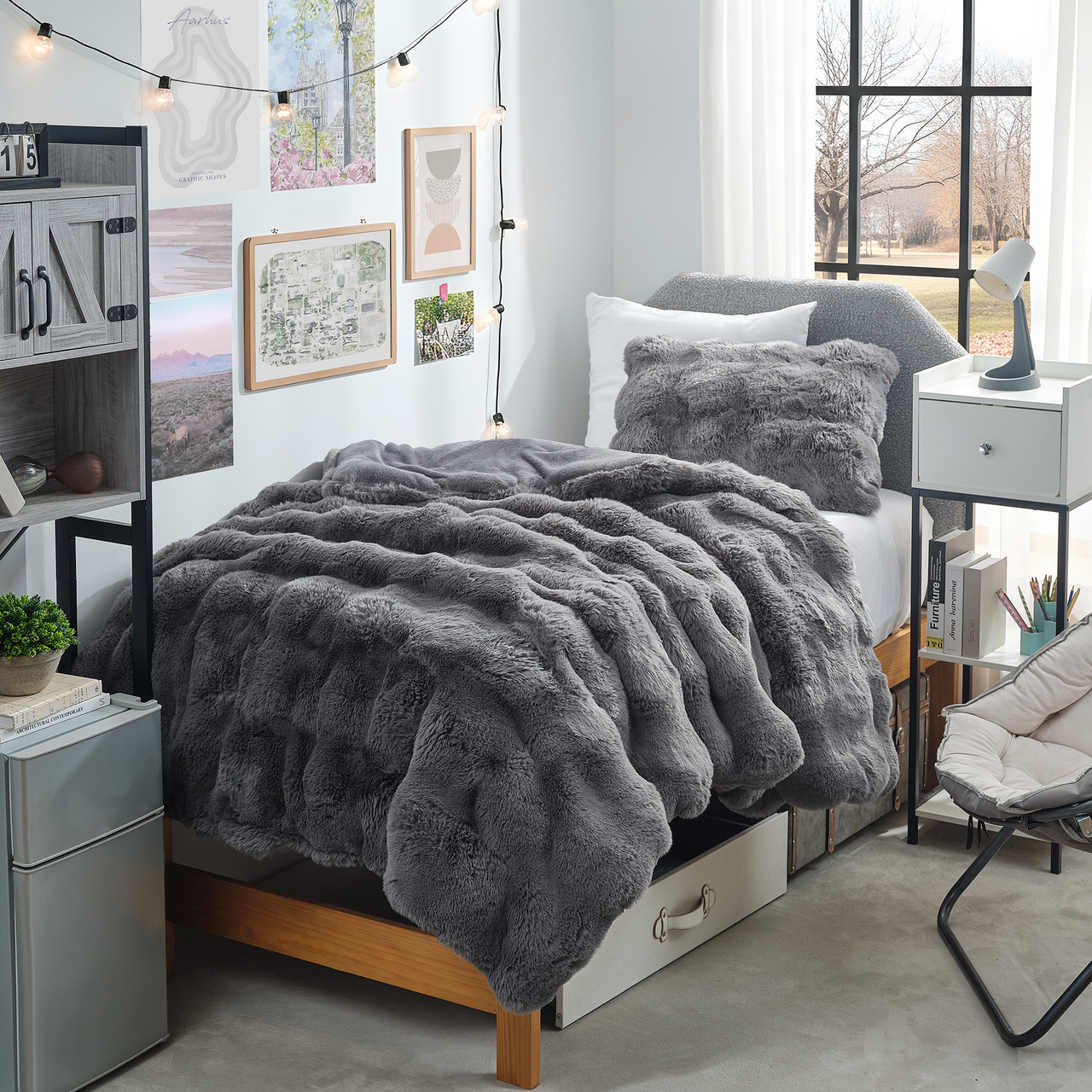 Snowball® Giant - Coma Inducer® Oversized Comforter Set - Titanium