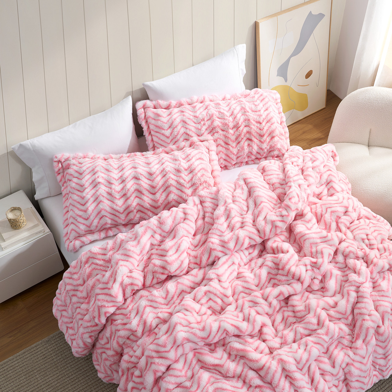 Snowball® Oceans - Coma Inducer® Oversized Comforter Set - Rosewater