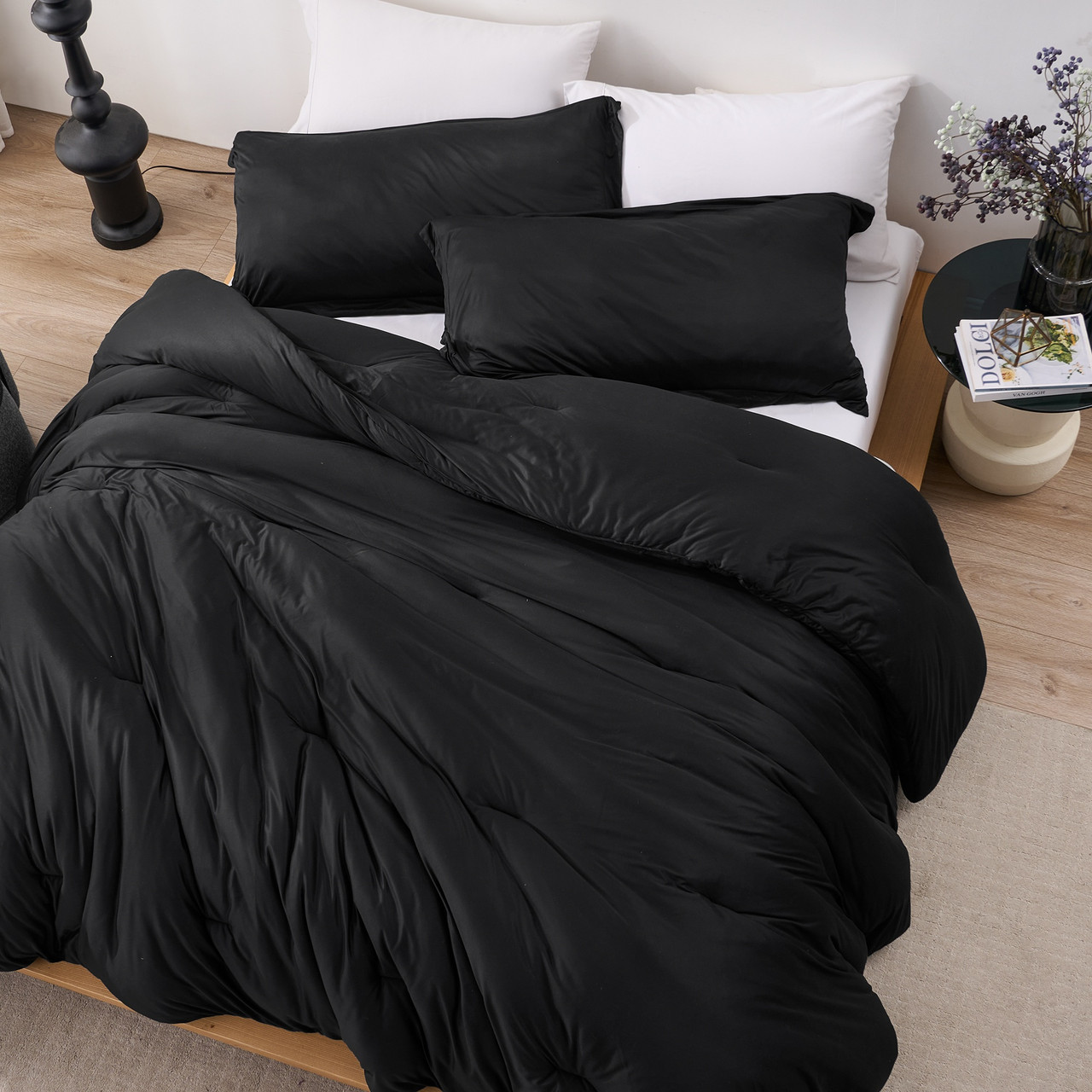 Love Thick® - Springtime Coma Inducer® Oversized Comforter Set - Black
