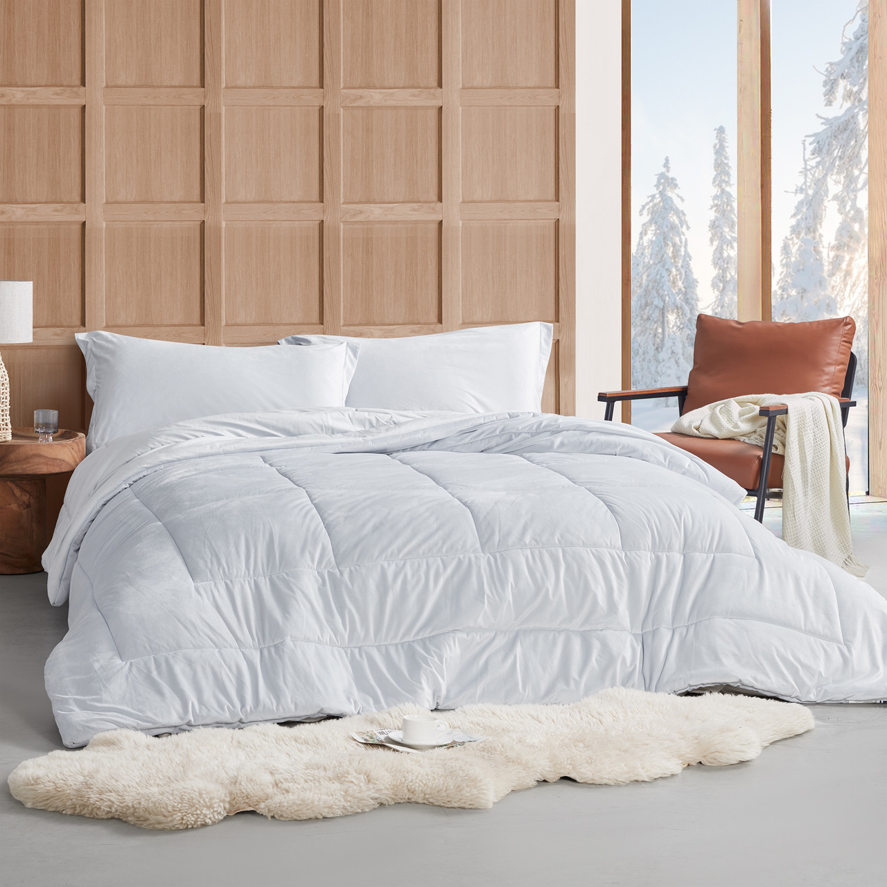 Icelandic Nights - Coma Inducer® Oversized Comforter - Arctic Ice Icelandic Nights - Coma Inducer® Oversized Comforter - Arctic Ice