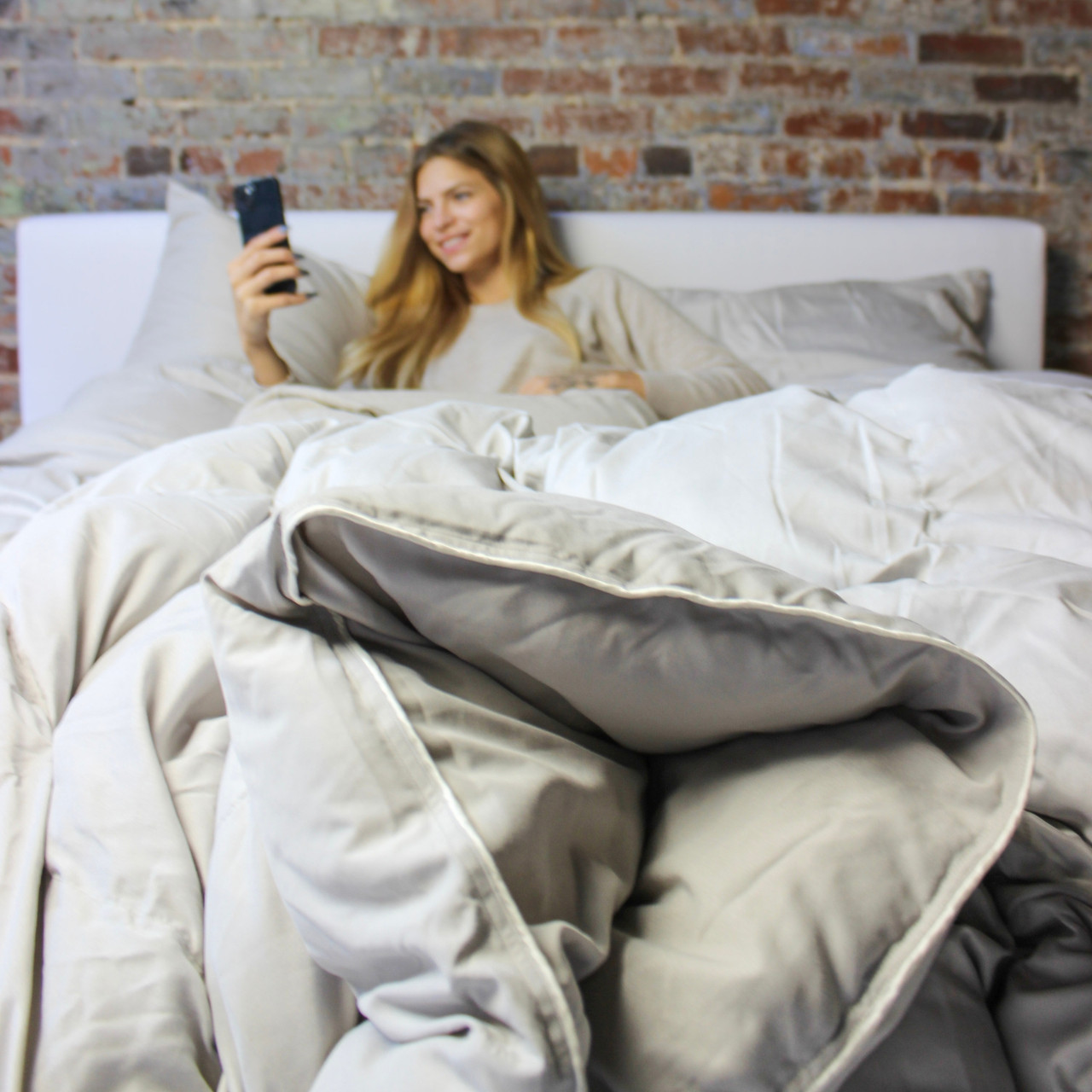 Snorze® Cloud Comforter - Coma Inducer® - Silver Cloud