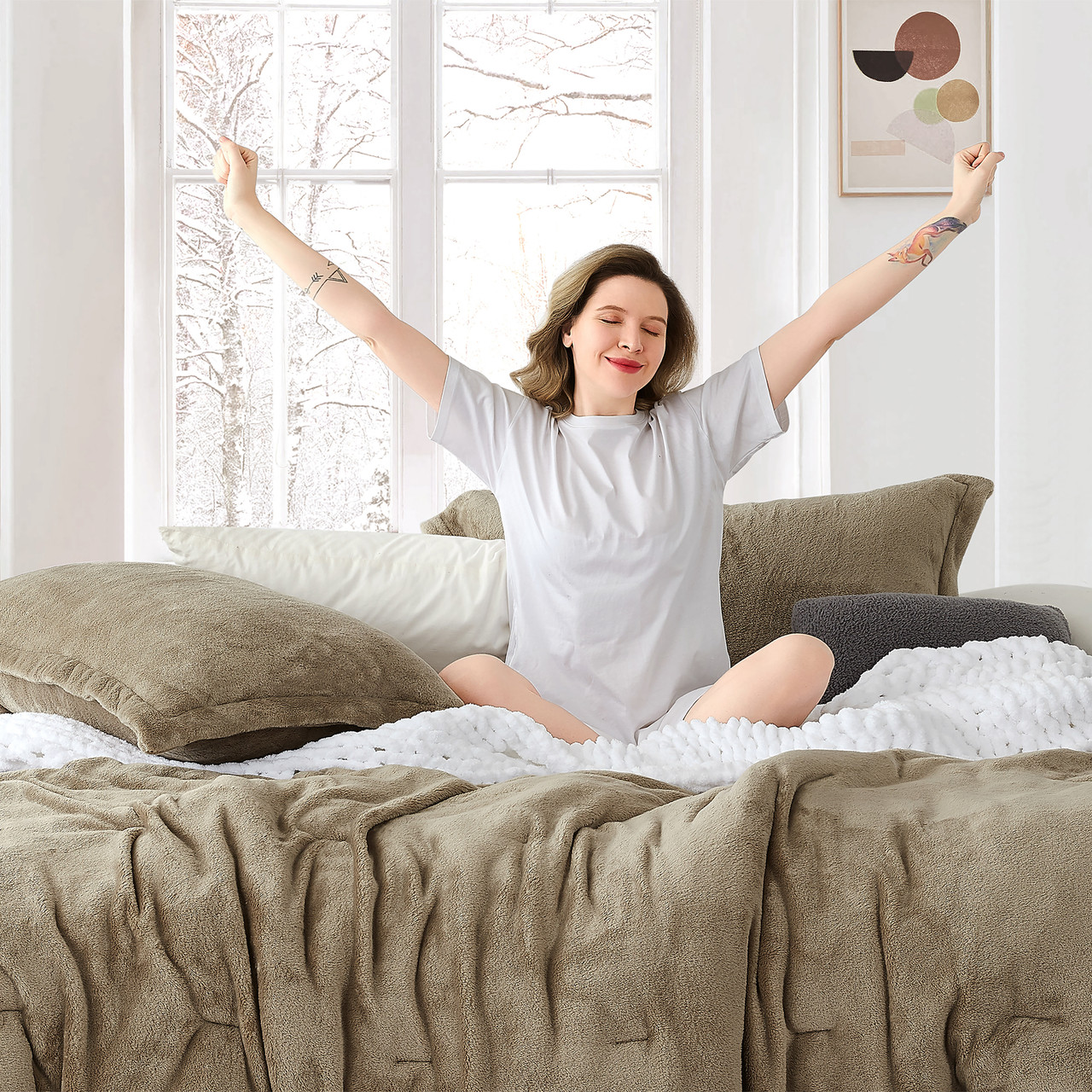 Coma Inducer® Oversized Comforter - Me Sooo Comfy - Winter Twig