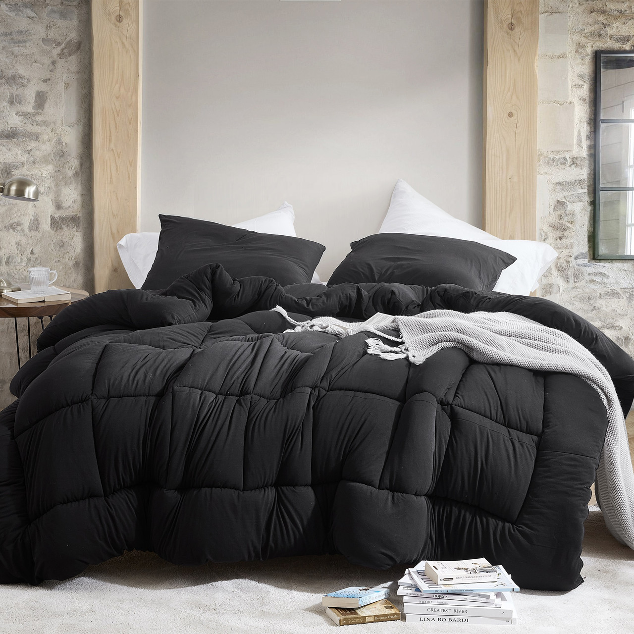 black cooling comforter