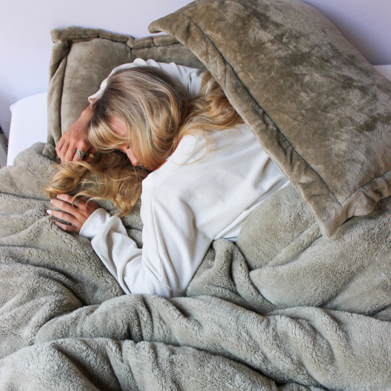 Dam Bae, She Thick® - Coma Inducer® Comforter - Silver Sage