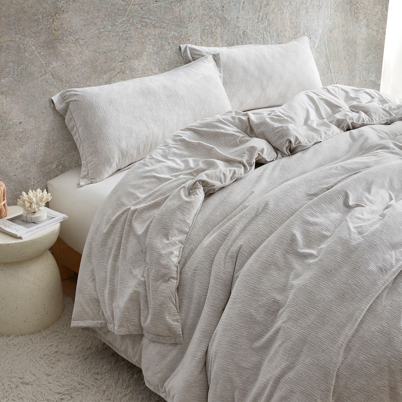 Daydreamer - Coma Inducer® Oversized Comforter - Taupe Etch