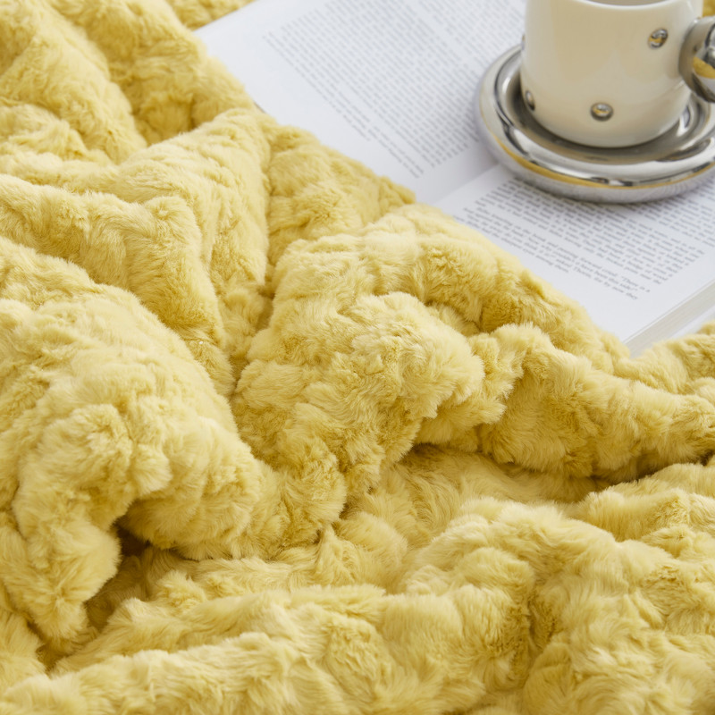 Obsessed - Coma Inducer® Oversized Comforter - Turmeric Yellow