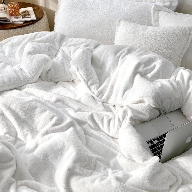 Softer than Soft - Coma Inducer® Oversized Comforter - Double Plush White