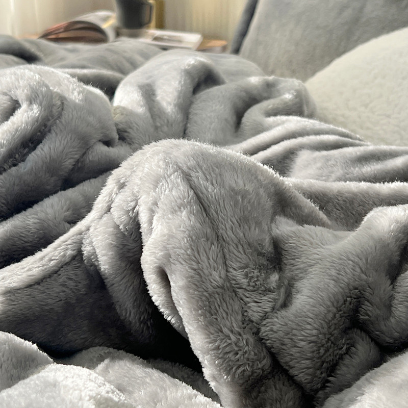 Softer than Soft - Coma Inducer® Oversized Comforter - Double Plush Crystal Gray