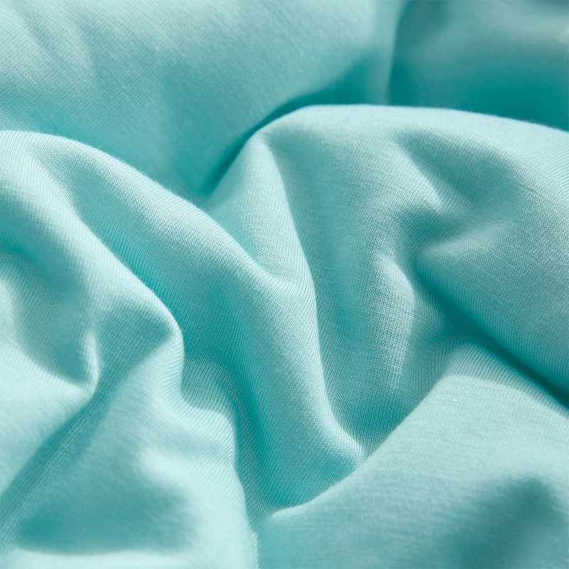 Bamboo Glacier - Coma Inducer® Oversized Comforter - Frosty Eggshell Blue
