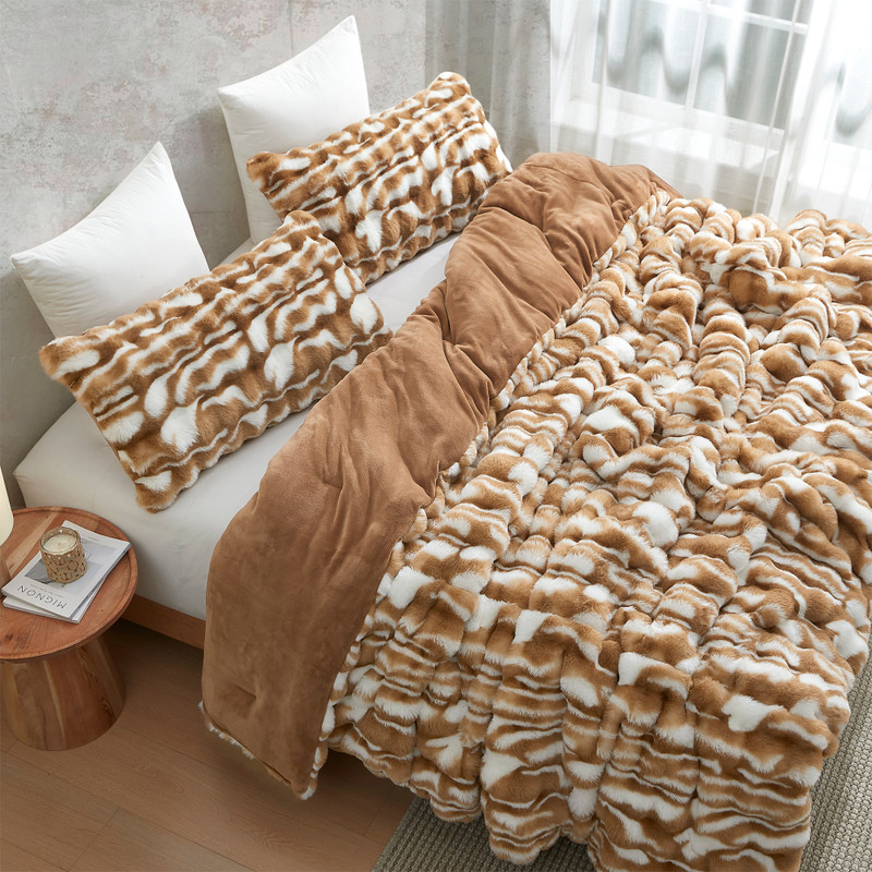 Oh Deer - Coma Inducer® Oversized Comforter - Fawn Brown