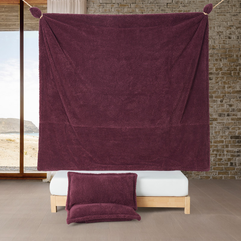 Unfluffin Believable - Coma Inducer® Oversized Comforter - Burgundy