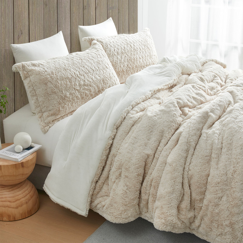 Rare White Bison - Coma Inducer® Oversized Comforter - Tundra White