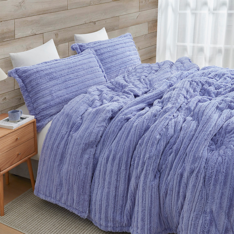 You're Makin Me Plush - Coma Inducer® Oversized Comforter - Provence Purple