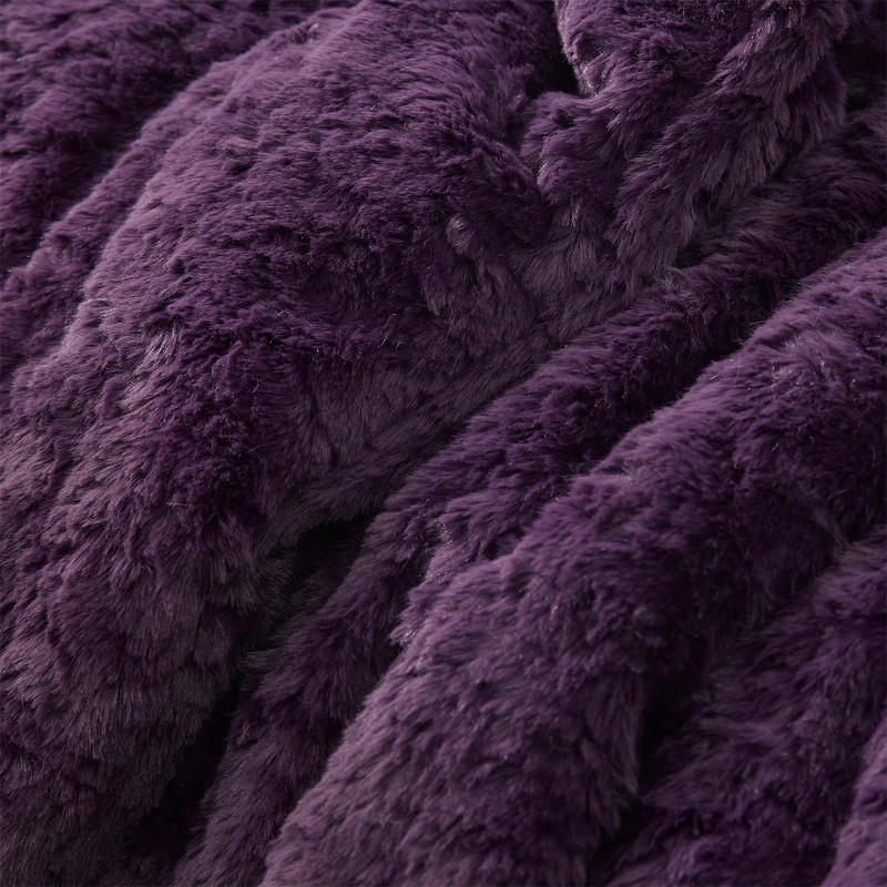 Wriggle With It - Coma Inducer® Oversized Comforter - Darkest Possible Purple