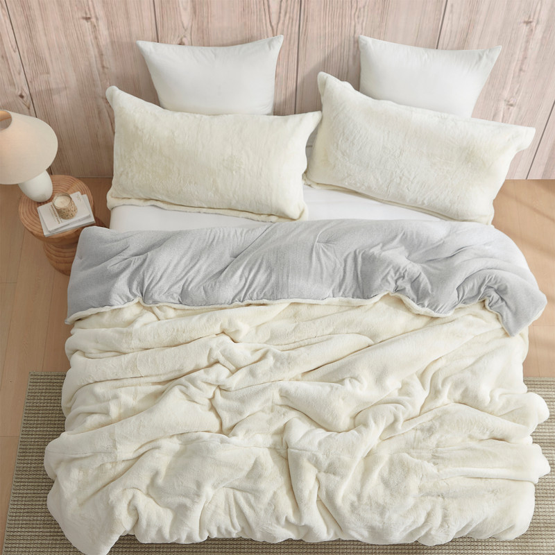 Chunky Sweater - Coma Inducer® Oversized Comforter - Whiteout Blizzard Gray