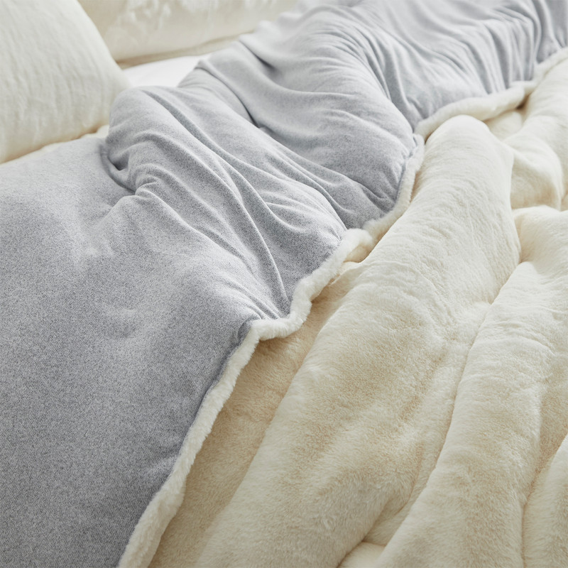 Chunky Sweater - Coma Inducer® Oversized Comforter - Whiteout Blizzard Gray