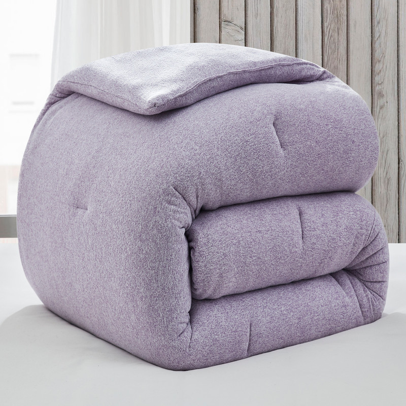 Sweater Weather - Coma Inducer® Oversized Comforter - Snowy Purple